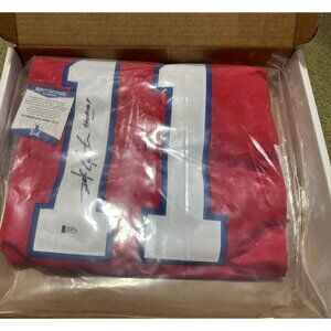 New! Mike Gartner Signed Washington Capitals Jersey Inscribed HOF 01 Beckett COA